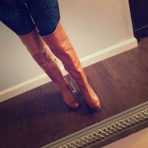 Authentic fry leather Over the knee boots